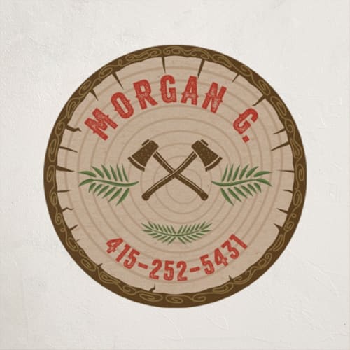 This is a barn name labels with standard by Paper Sun Studio called timber printing on waterproof sticker paper in sticker