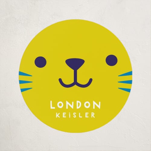 This is a lemon name labels with standard by Lori Wemple called kitty printing on waterproof sticker paper in sticker