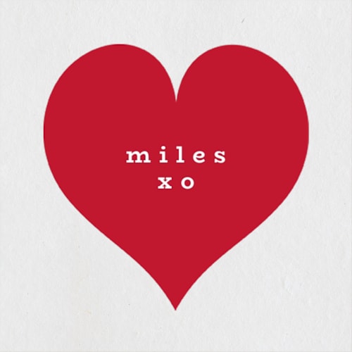 This is a ink custom stickers with standard by Hudson meet Rose called little heart printing on uncoated sticker paper in sticker