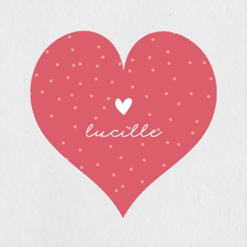 This is a pink lemonade custom stickers with standard by Pixel and Hank called valentine cutie printing on uncoated sticker paper in sticker