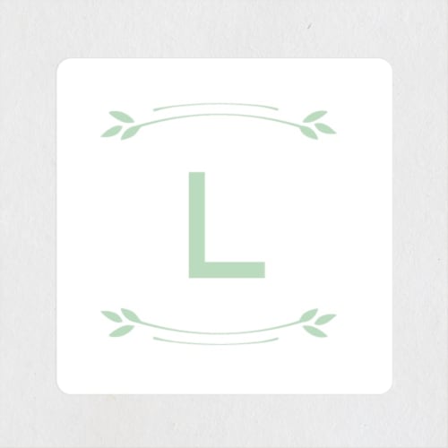 This is a leaf kids stickers with standard by Faith Dorn called wildflower printing on uncoated sticker paper in sticker