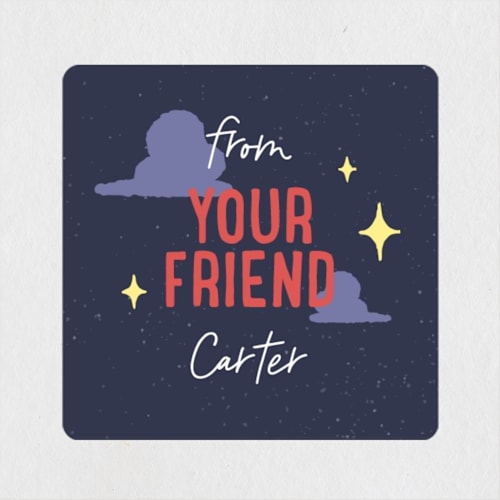 This is a intergalactic custom stickers with standard by Leia Matt called disney and pixar toy story friendship story printing on uncoated sticker paper in sticker