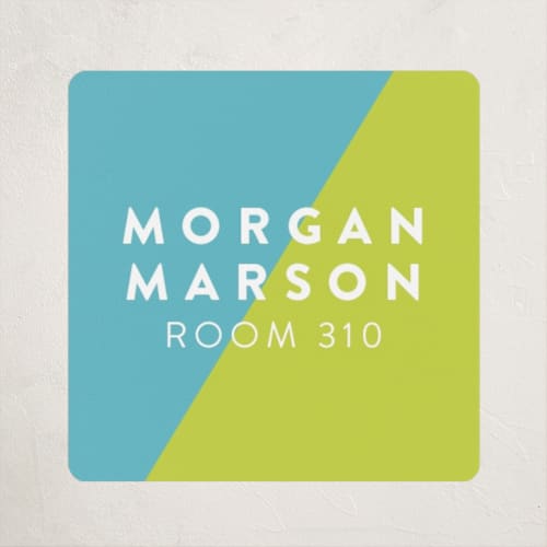 This is a lime name labels with standard by Abby Munn called favorite colors printing on waterproof sticker paper in sticker