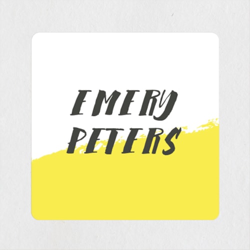 This is a corn name labels with standard by Jessie Steury called highlighted printing on waterproof sticker paper in sticker