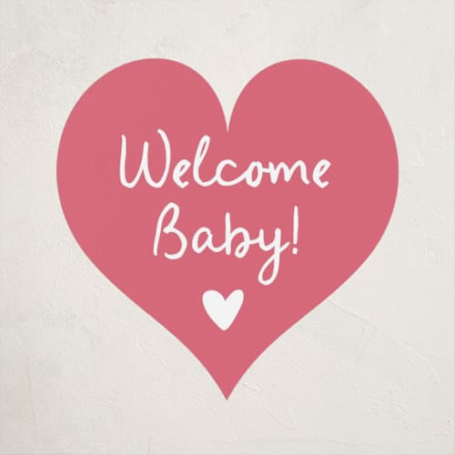 This is a peony baby shower favor labels with standard by Ilene Guy called build a library printing on uncoated sticker paper in sticker