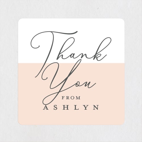 This is a blush kids stickers with standard by Stacey Meacham called modern girl printing on uncoated sticker paper in sticker