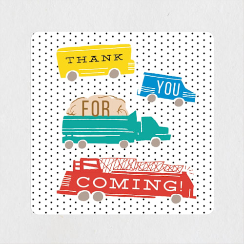 This is a bright turquoise kids stickers with standard by Shiny Penny Studio called things that g0 printing on uncoated sticker paper in sticker