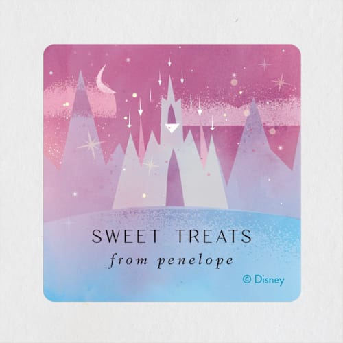This is a twilight kids stickers with standard by Lori Wemple called elsa and anna from disney's frozen printing on uncoated sticker paper in sticker