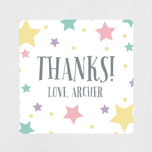 This is a daffodil kids stickers with standard by Leah Bisch called rainbow printing on uncoated sticker paper in sticker