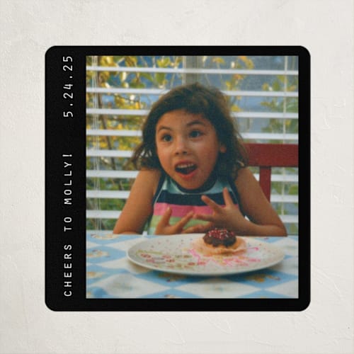 This is a midnight custom stickers with standard by Lindsay Megahed called snap printing on uncoated sticker paper in sticker