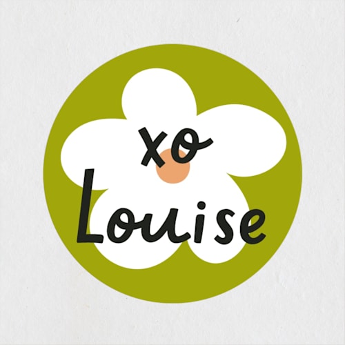 This is a lime kids stickers with standard by Baumbirdy called flower cake printing on uncoated sticker paper in sticker
