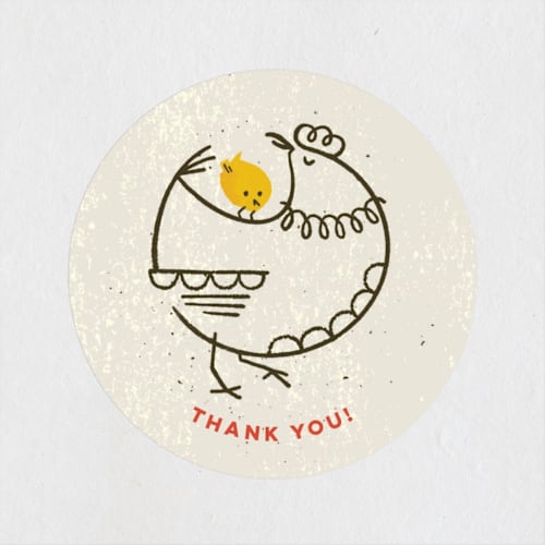 This is a barn kids stickers with standard by Kimberly Morgan called barnyard parade printing on uncoated sticker paper in sticker