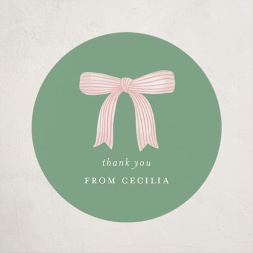 This is a blush kids stickers with standard by Paper Raven Co. called dainty garden printing on uncoated sticker paper in sticker