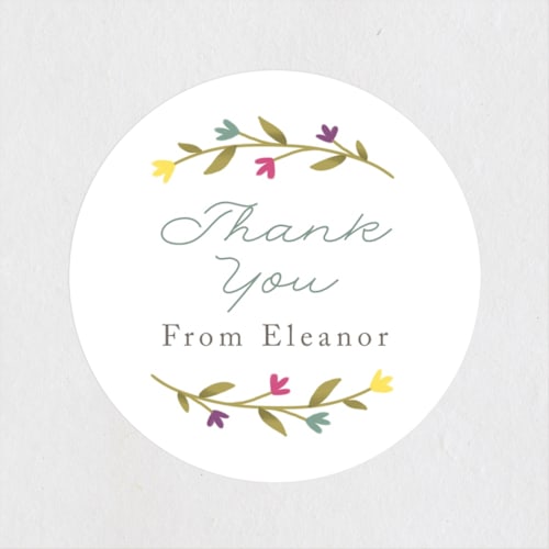 This is a silk kids stickers with standard by JeAnna Casper called disney princess party printing on uncoated sticker paper in sticker