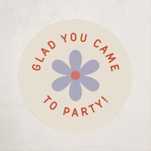 This is a blush kids stickers with standard by Kiersten Garner called sweet rollin' printing on uncoated sticker paper in sticker