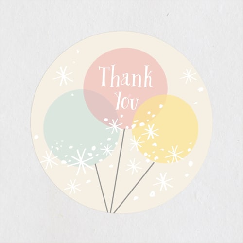 This is a taffy kids stickers with standard by Hannah Williams called elephant fairy printing on uncoated sticker paper in sticker
