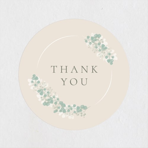 This is a sand kids stickers with standard by Robert and Stella called classic communion wreath printing on uncoated sticker paper in sticker