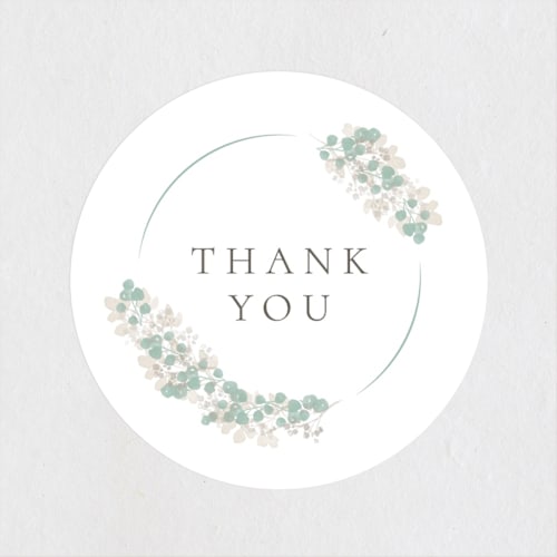 This is a cotton kids stickers with standard by Robert and Stella called classic communion wreath printing on uncoated sticker paper in sticker