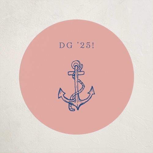 This is a carnation custom stickers with standard by Cass Loh called anchor (add-on) printing on uncoated sticker paper in sticker