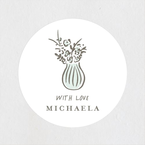 This is a latte baby shower favor labels with standard by chocomocacino called atherina printing on uncoated sticker paper in sticker