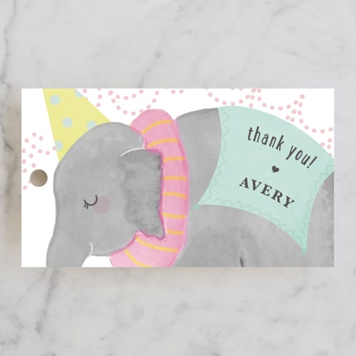 This is a dreamy kids gift tags with standard by Creo Study called ellie fun printing on signature in tag