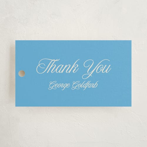 This is a sky kids gift tags with standard by Pati Cascino called linho printing on signature in tag