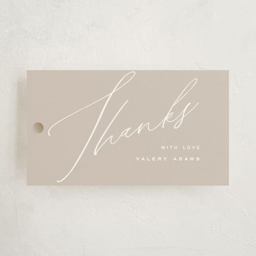 This is a paper graduation tags with standard by Yuliya Evseeva called party time printing on signature in tag