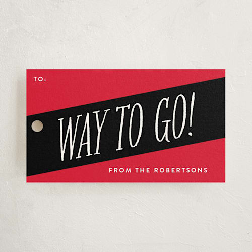 This is a cherry gift tags by Carrie ONeal called my stripe printing on signature in tag