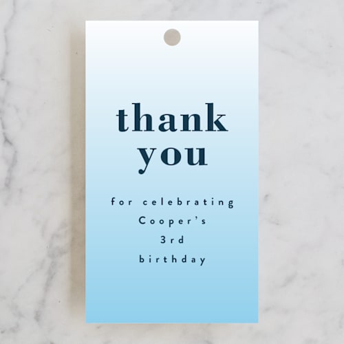 This is a ocean kids gift tags with standard by Corinne Malesic called this kid printing on signature in tag