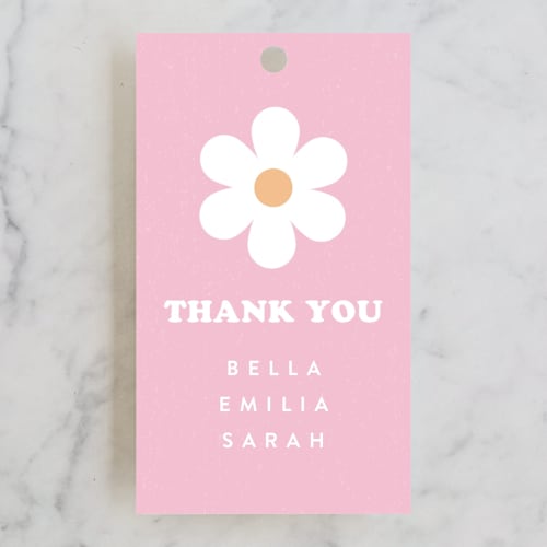 This is a cupcake kids gift tags with standard by Maria Alou called sweet party printing on signature in tag