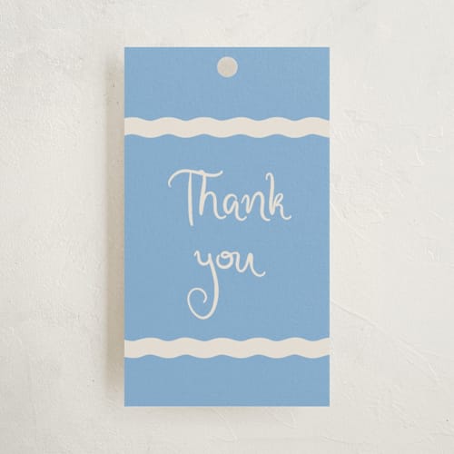 This is a melon kids gift tags with standard by Megan Davis called augusta printing on signature in tag