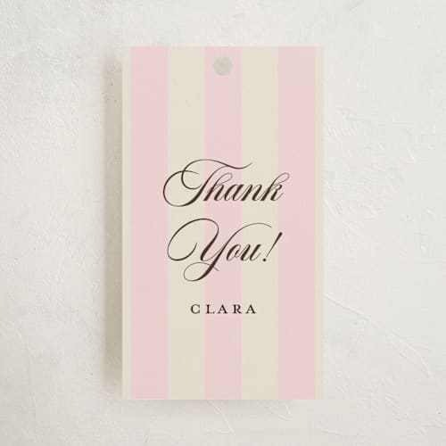 This is a fragola kids gift tags with standard by Megan Davis called gelato printing on signature in tag