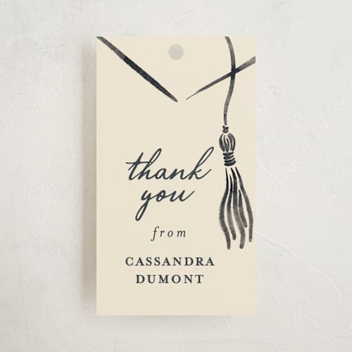 This is a ink graduation tags with standard by Jamie Alexander called inked printing on signature in tag