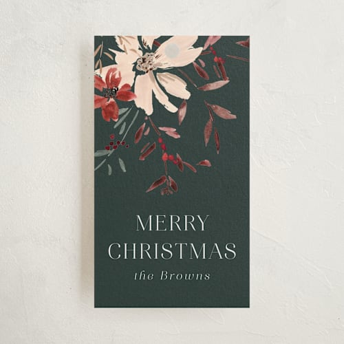 This is a emerald gift tags by Petra Kern called precious one printing on signature in tag