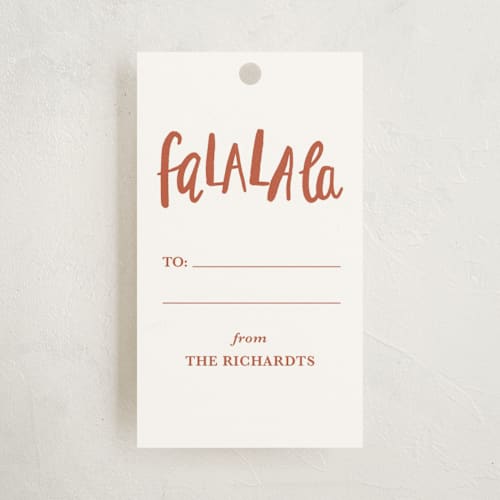 This is a spice gift tags by Karoline Richardt called sing a song - 1 - wp printing on signature in tag