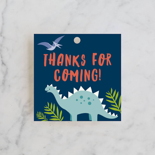 This is a atlantic kids gift tags with standard by Karidy Walker called volcano blast printing on signature in tag