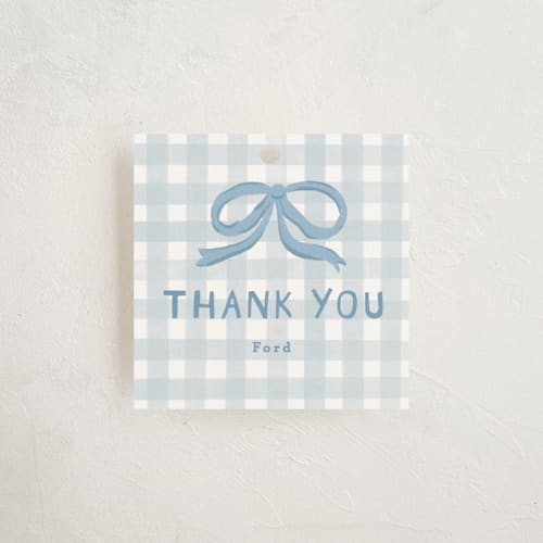 This is a sky kids gift tags with standard by Creo Study called vintage goose printing on signature in tag