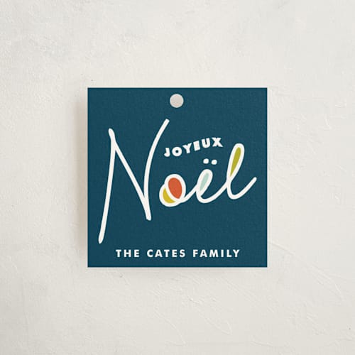 This is a tangerine gift tags by Kristie Kern called a new noel printing on signature in tag