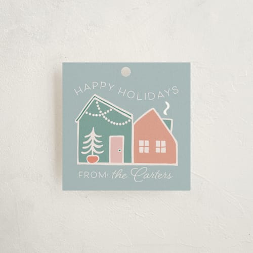 This is a spice drops gift tags by Charter Oaks Creative called holiday streets printing on signature in tag