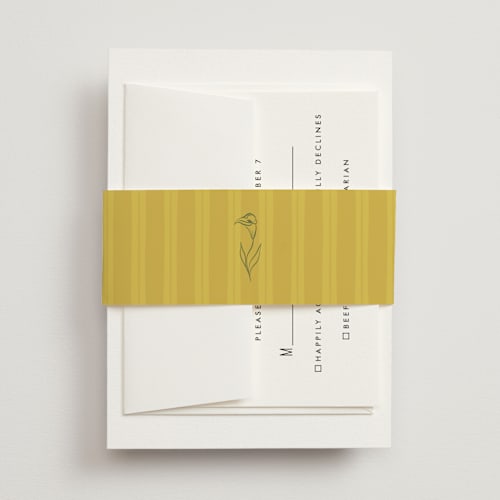 This is a island citrus belly bands with standard by Ani Somi called calia printing on signature text in belly band