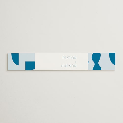 This is a capri belly bands with standard by Blustery August called juniper printing on signature text in belly band