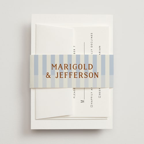 This is a wave belly bands with standard by Kelly Watkins called stripes printing on signature text in belly band