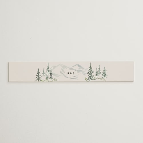 This is a forest belly bands with standard by Petra Kern called paradise printing on signature text in belly band