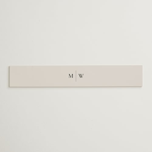 This is a cotton belly bands with standard by Jennifer Postorino called align printing on signature text in belly band