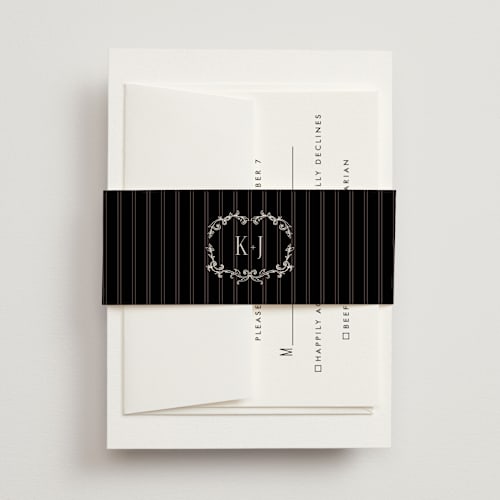 This is a antique belly bands with standard by Jenna Holcomb called new york toile printing on signature text in belly band