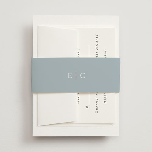 This is a provincial belly bands with foil pressed by Angela Thompson called gilded edge printing on signature text in belly band