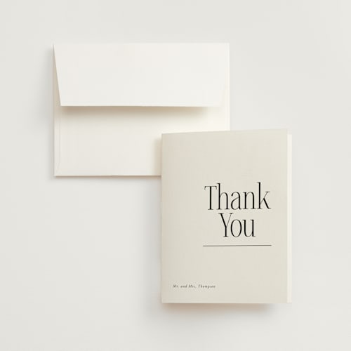 This is a cloud wedding thank you cards with standard by Ashlee Townsend called modern space printing on strathmore in standard