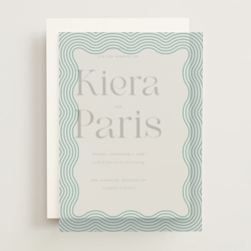 This is a seafoam vellum overlays with standard by Claudia Orengo called good vibes printing on translucent vellum in overlay