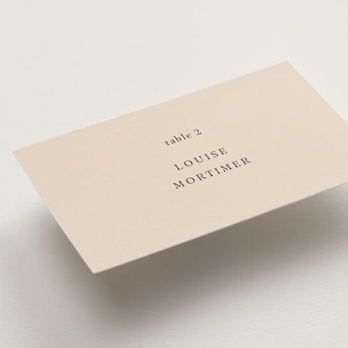 This is a autumn wedding place cards with standard by Jessica Yeo called prairie patchwork quilt printing on signature in placecard
