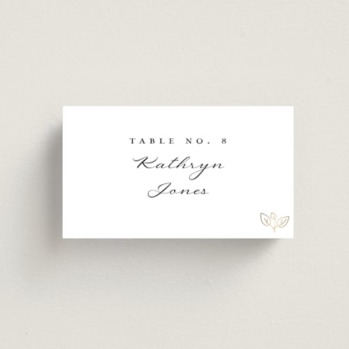 Wedding Place Cards Free Guest Name Printing Minted